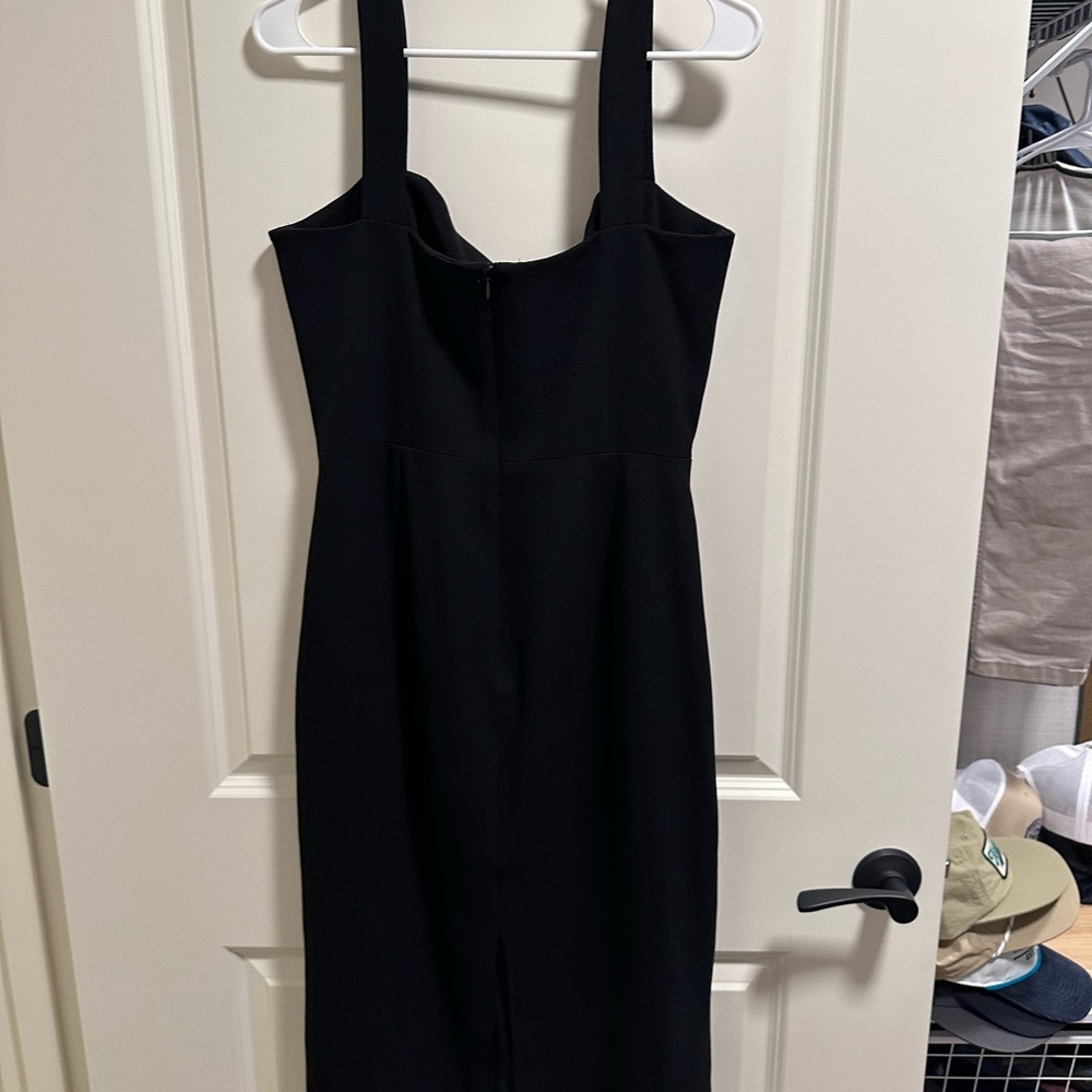Dress the Population Black Sleeveless Midi Dress - Picture 2 of 2